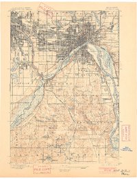 St. Paul 1896 topographic map thumbnail