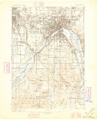 St. Paul 1896 topographic map preview