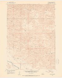 Almeria NE 1952 topographic map thumbnail