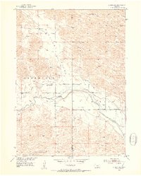 Almeria NW 1952 topographic map thumbnail