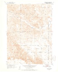 Anselmo SW 1951 topographic map thumbnail