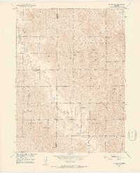 Arcadia SW 1951 topographic map thumbnail