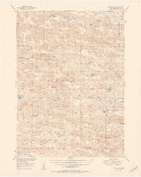 Big Falls 1951 topographic map thumbnail