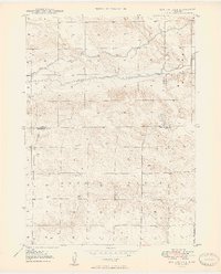 Box Butte NE 1949 topographic map thumbnail