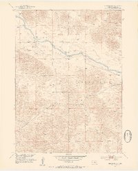 Brewster NW 1952 topographic map thumbnail
