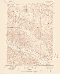 Brewster SE 1952 topographic map thumbnail