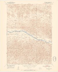 Brewster SW 1952 topographic map thumbnail