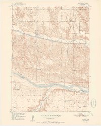 Bristow 1951 topographic map thumbnail