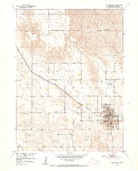 Broken Bow 1951 topographic map thumbnail
