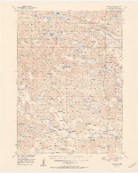 Brownlee 1951 topographic map thumbnail