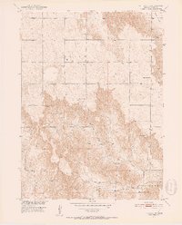 Callaway NW 1951 topographic map thumbnail