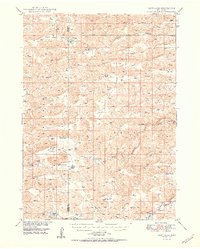 Carr Lake 1950 topographic map thumbnail
