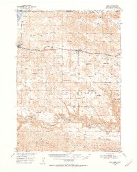 Cody 1950 topographic map thumbnail