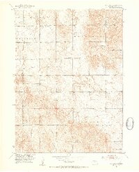 Comstock SE 1952 topographic map preview