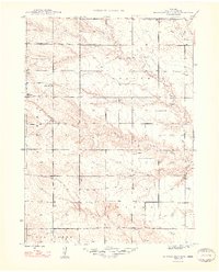 Hemingford 4 NW 1948 topographic map thumbnail
