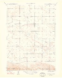 Hemingford 4 SE 1948 topographic map thumbnail