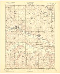 Humboldt 1916 topographic map preview