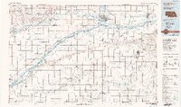 David City 1985 topographic map thumbnail