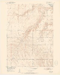 Dorsey 1952 topographic map thumbnail