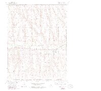 Lebanon 1957 topographic map thumbnail