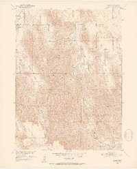 Lillian 1951 topographic map preview