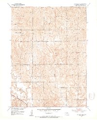 Litchfield NE 1951 topographic map thumbnail