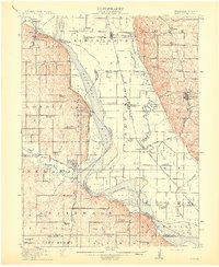 Nemaha 1915 topographic map thumbnail