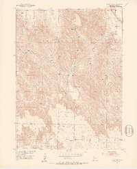 Oconto NW 1951 topographic map thumbnail