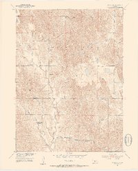 Oconto SE 1951 topographic map thumbnail