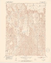 Oconto SW 1951 topographic map thumbnail