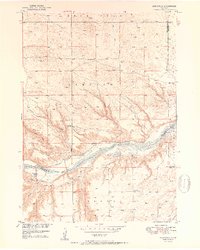 Mariaville 1950 topographic map thumbnail