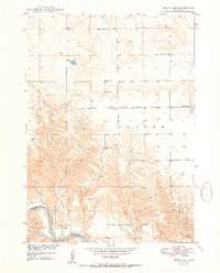 Meadville 1950 topographic map thumbnail