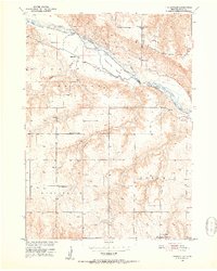 Pishelville 1950 topographic map thumbnail