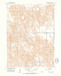 Round Valley 1951 topographic map thumbnail