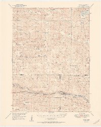 Seneca 1951 topographic map preview