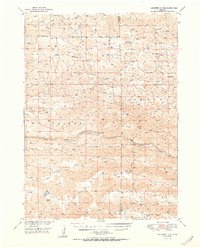 Shimmins Lake 1950 topographic map thumbnail