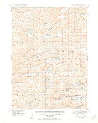 Spring Valley 1950 topographic map thumbnail
