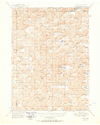 Velma 1950 topographic map thumbnail
