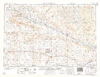 Scottsbluff 1958 topographic map thumbnail