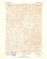 Wright Valley 1951 topographic map preview