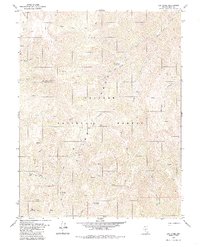 Arc Dome 1980 topographic map thumbnail
