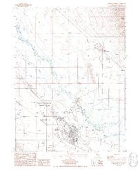 Battle Mountain 1985 topographic map thumbnail