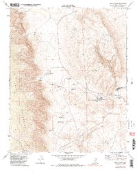 Blue Diamond 1972 topographic map thumbnail