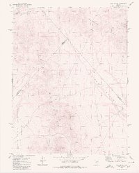 Cole Spring 1980 topographic map thumbnail