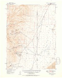 Crescent Valley 1950 topographic map thumbnail