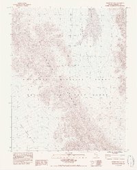 Desert Hills SW topographic map thumbnail