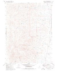 Donnelly Creek 1980 topographic map thumbnail