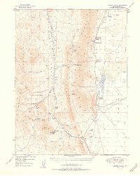 Garden Valley 1951 topographic map thumbnail