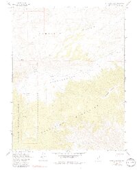 Rattlesnake Flat 1967 topographic map thumbnail
