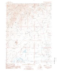 Red House Flat West 1988 topographic map thumbnail